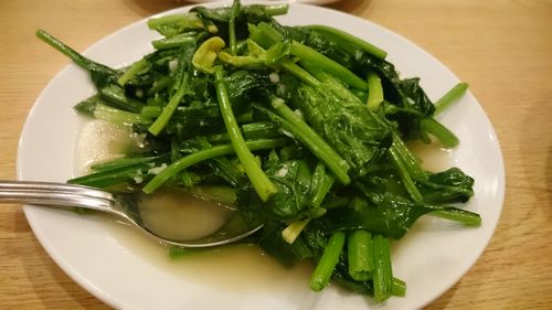 青菜炒め