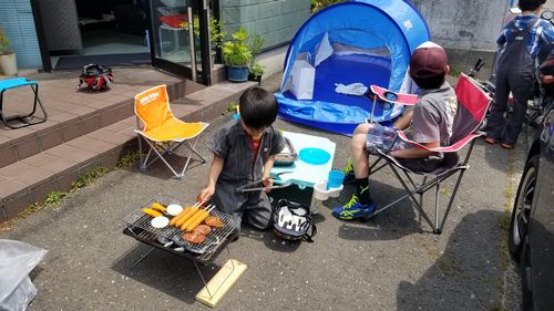 子供BBQ